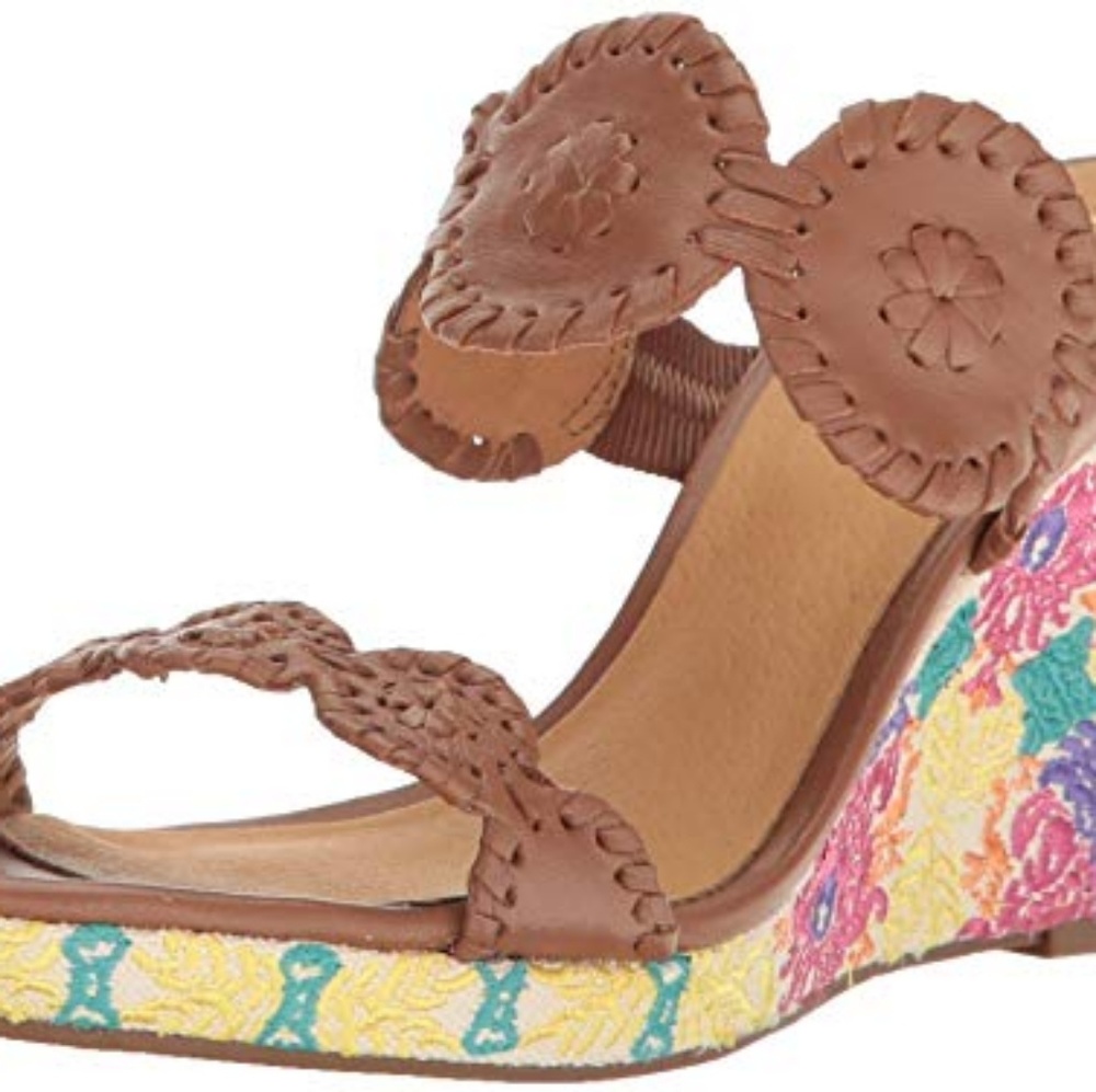 Jack Rogers Livvy Wedge Sandals size 11